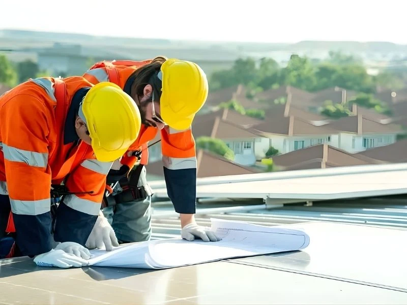 commercial roofing inspection