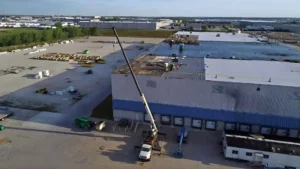 commercial roof storm damage restoration