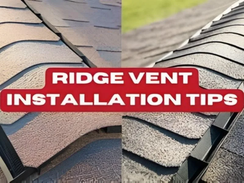 ridge vent metal roof