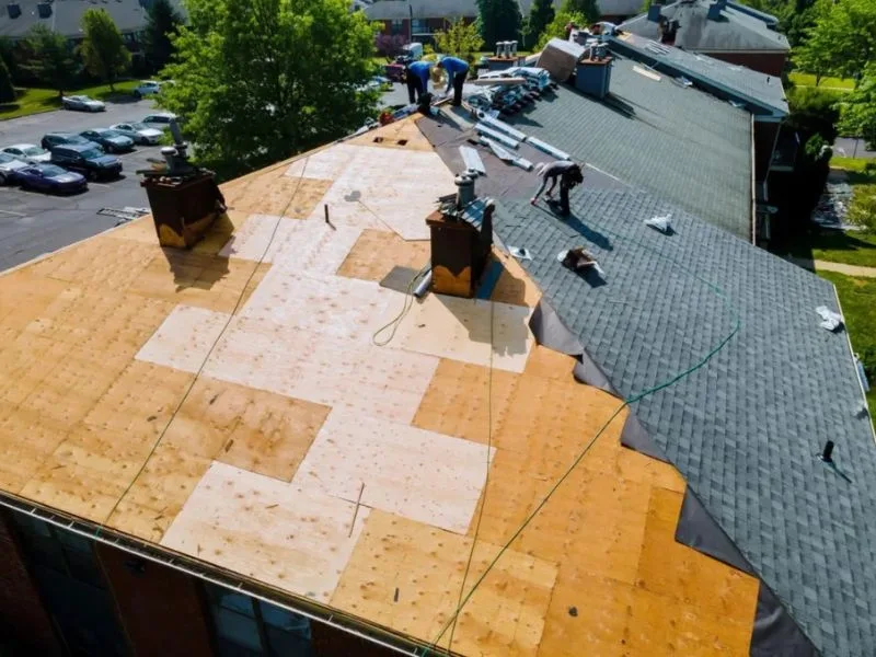 Roof Replacement Work